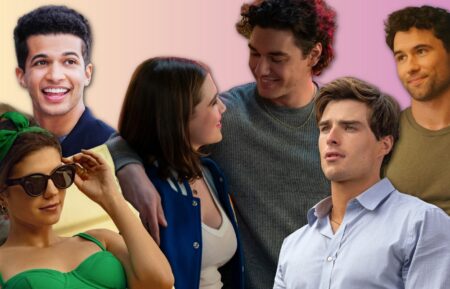 Emily Bader, Jordan Fisher, Ella Bright, Belmont Cameli, Robbie G.K. and Michael Bradway