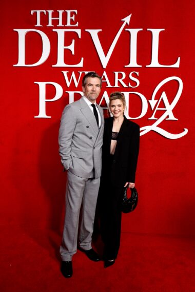 Patrick Brammall and Harriet Dyer attends "The Devil Wears Prada 2" Sydney Gala at State Theatre on April 28, 2026 in Sydney, Australia.