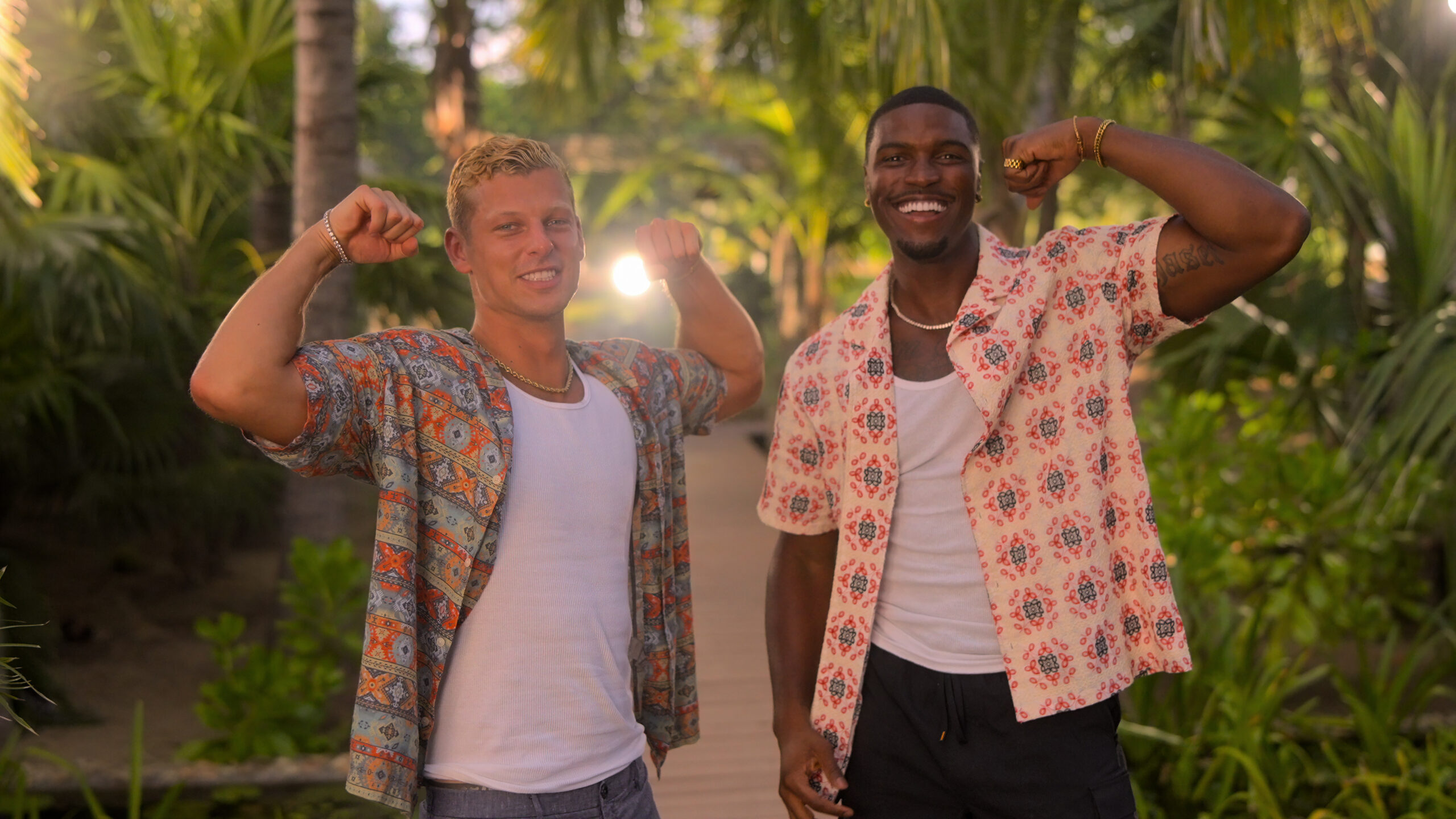 Nick and Demari in episode 401 of PERFECT MATCH.