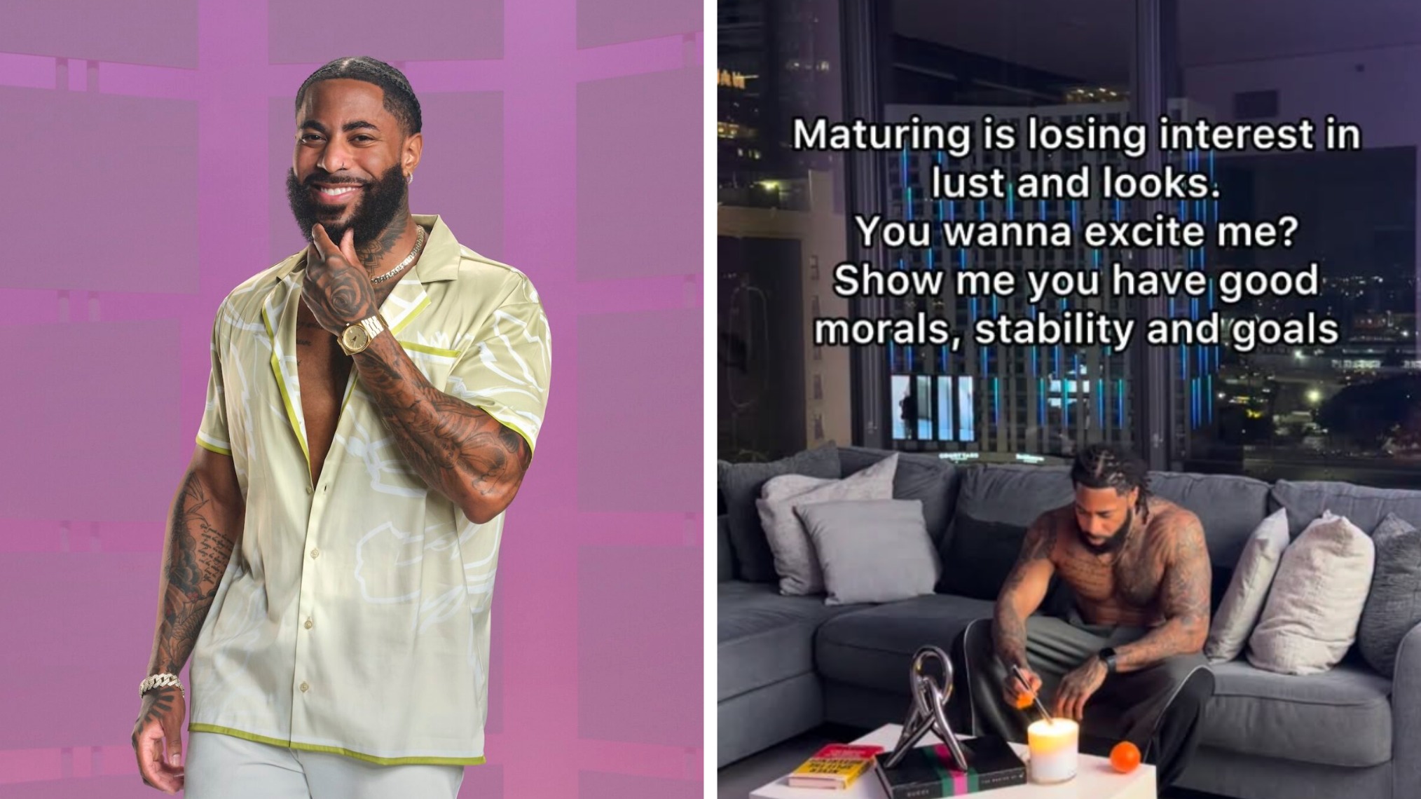 JR Warren of 'Perfect Match' Season 3