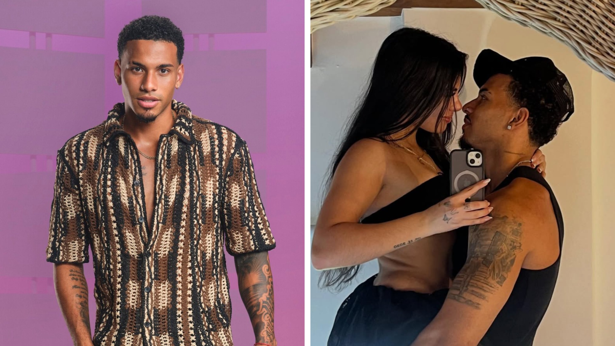 Louis Russell of 'Perfect Match' Season 3 and girlfriend Huda