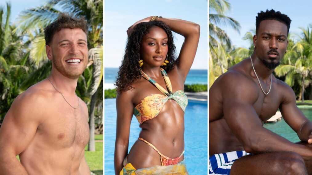 Jimmy Presnell, Brianna Balram, and Yamen Sanders of Perfect Match Perfect Match Season 4 cast