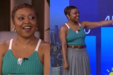 Quinta Brunson on the April 21, 2026, episode of 'Live With Kelly and Mark.'