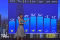 Quinta Brunson on the April 21, 2026, episode of 'Live With Kelly and Mark.'