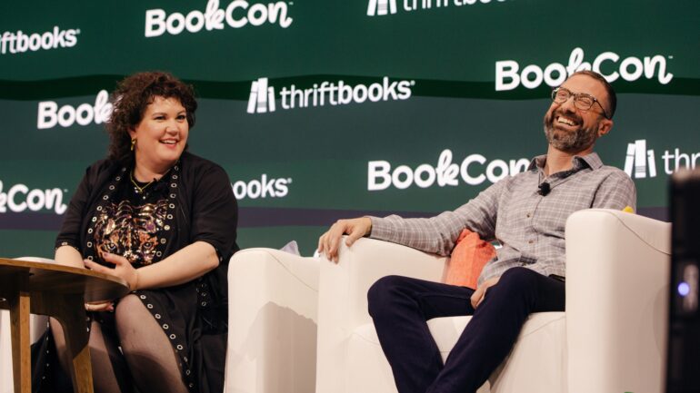 Rachel Reid and Jacob Tierney at BookCon 2026