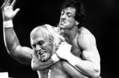 ROCKY III, Hulk Hogan, Sylvester Stallone, 1982, © United Artists/MGM / Courtesy: Everett Collection