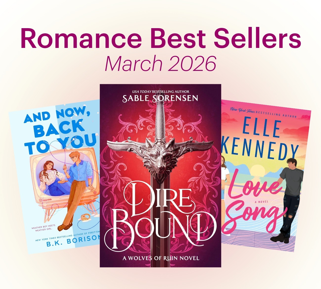 Romance Best Sellers March 2026