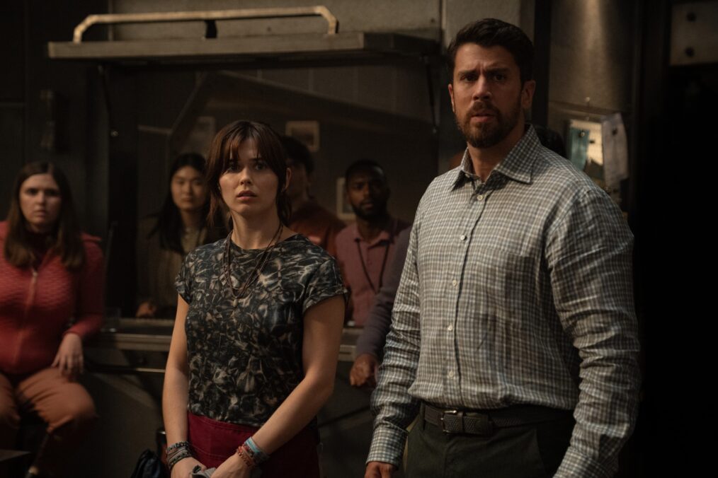 Ruby Cruz and Toby Kebbell in For All Mankind