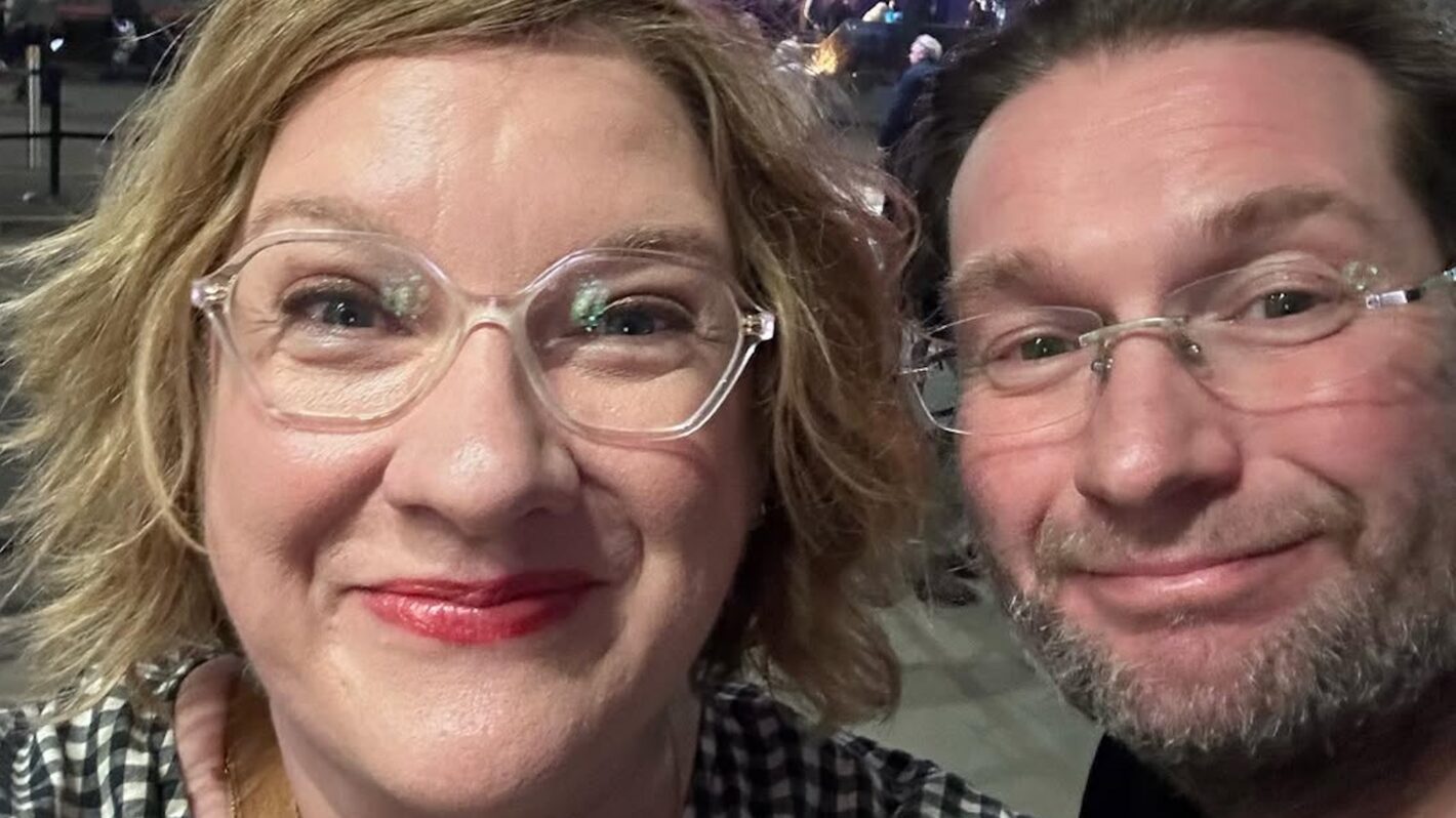 Sarah Millican and Gary Delaney