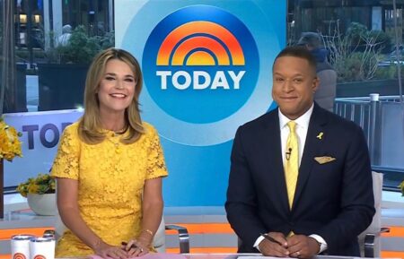 Savannah Guthrie and Craig Melvin on the April 6, 2026, episode of NBC's 'Today.'