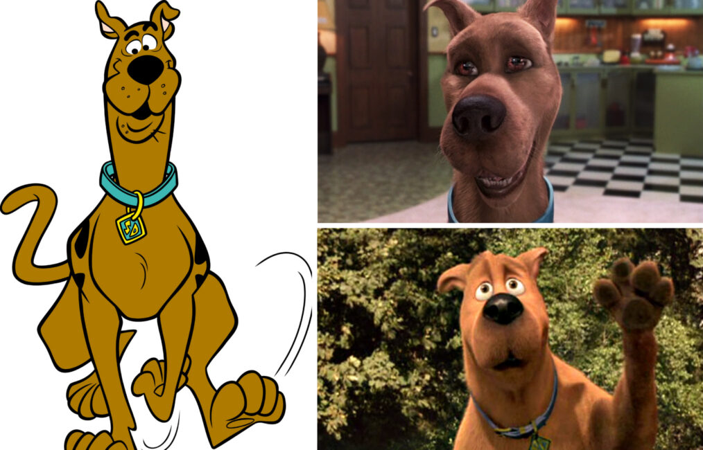 SCOOBY-DOO, WHERE ARE YOU?, Scooby-Doo, 1969-72; Everett Collection SCOOBY-DOO, 2002, © Warner Brothers/courtesy Everett Collection SCOOBY-DOO! THE MYSTERY BEGINS, Scooby-Doo, 2009, © Cartoon Network