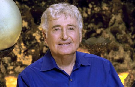 LAND OF THE LOST, from left: producers Sid Krofft, Marty Krofft, on set, 2009. Ph: Ralph Nelson/©Universal/courtesy Everett Collection