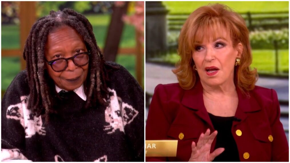 Whoopi Goldberg and Joy Behar on The View