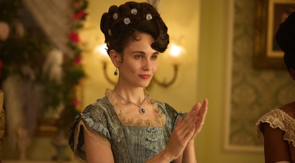 MASTERPIECEThe Forsytes Coming in 2026 to MASTERPIECE on PBS. Desire, ambition and betrayal are at the heart of this sumptuous costume drama that follows the romances, family bonds and ambitions of the Forsytes, a prominent upper-class family in late 1800s London. The series is inspired by the novels known as the The Forsyte Saga, which were previously adapted with the same title. This new reimagining portrays events that take place before those covered in Galsworthy's classic books and brings romance to the forefront. Shown: Frances Forsyte (Tuppence Middleton) For editorial use only. Photographer: Sean Gleason Courtesy of Mammoth Screen & MASTERPIECE