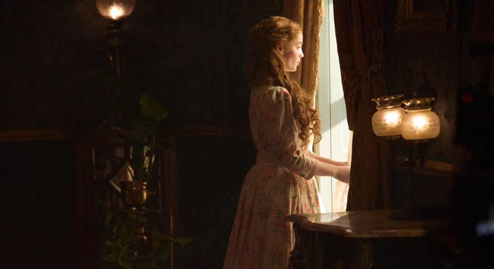 MASTERPIECEThe Forsytes Episode Five Sunday, April 19 at 9/8c on PBS Disaster strikes at Forsyte & Co. as Soames puts an end to Irene’s Parisian dreams. Louisa faces a shock eviction. Can Jo save the day? Shown: Irene (Millie Gibson) For editorial use only. Photographer: Sean Gleason Courtesy of Mammoth Screen & MASTERPIECE