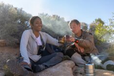 BEAR GRYLLS IS RUNNING WILD: L-R: Bear Grylls and Tiffany Haddish airing on Tuesday, April 28 (9:02-10:00 PM ET/PT) on FOX.
