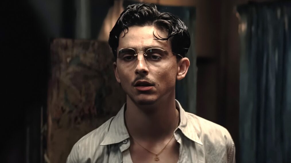 Timothee Chalamet in 'Marty Supreme,' 2025.
