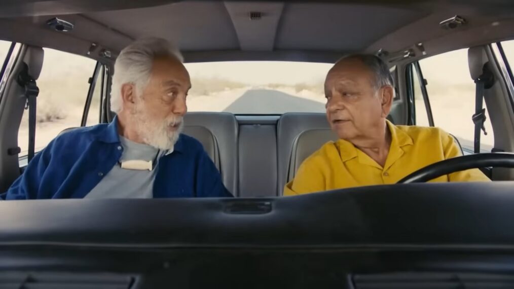Tommy Chong and Cheech Marin in 'Cheech & Chong's Last Movie,' 2025.