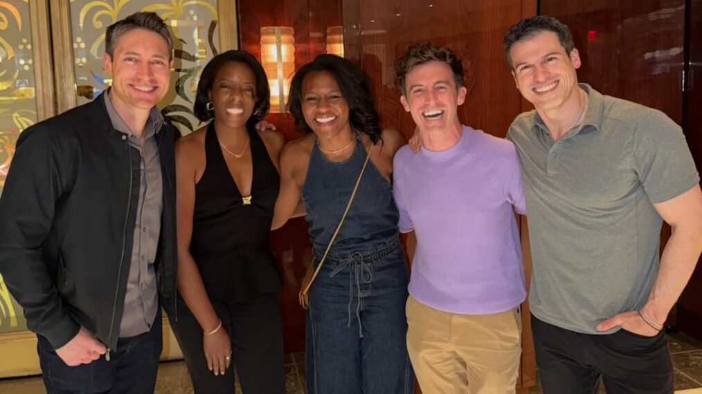 Whit Johnson, Ariel Miller, Janai Norman, Will Ganss, and Gio Benitez, Instagram, April 28, 2026.