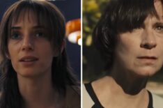 Maya Hawke and Amanda Plummer as Wiress in Sunrise on the Reaping and The Hunger Games: Catching Fire