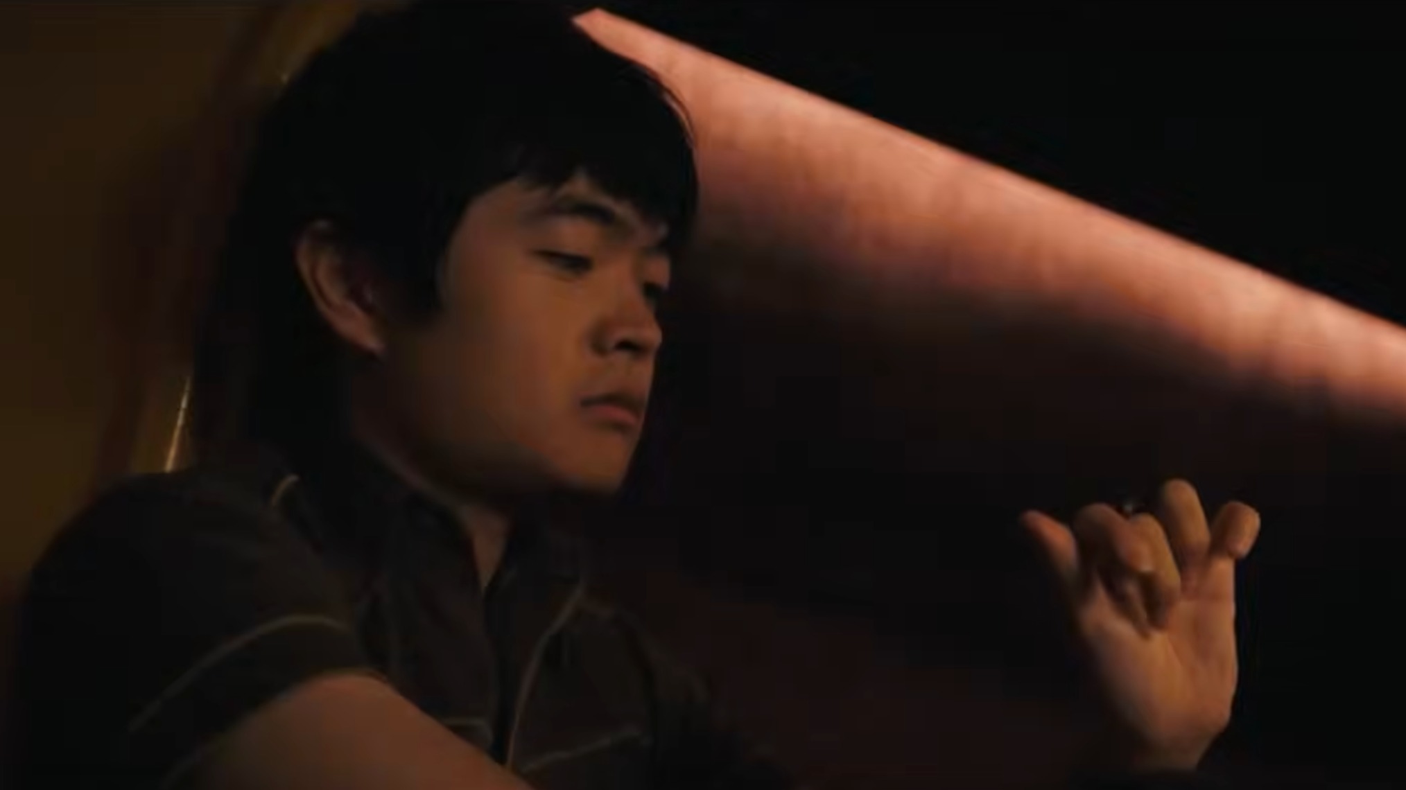 Ben Wang as Wyatt Callow in Sunrise on the Reaping