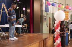 Luke Tennie and Janelle James in 'Abbott Elementary' Season 5