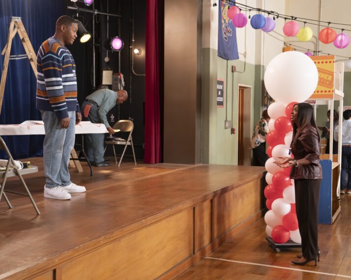Luke Tennie and Janelle James in 'Abbott Elementary' Season 5