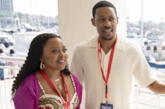 Quinta Brunson and Tyler James Williams in 'Abbott Elementary' Season 5 finale