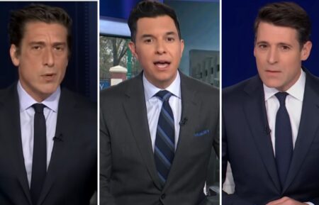 David Muir, Tom Llamas, Tony Dokoupil