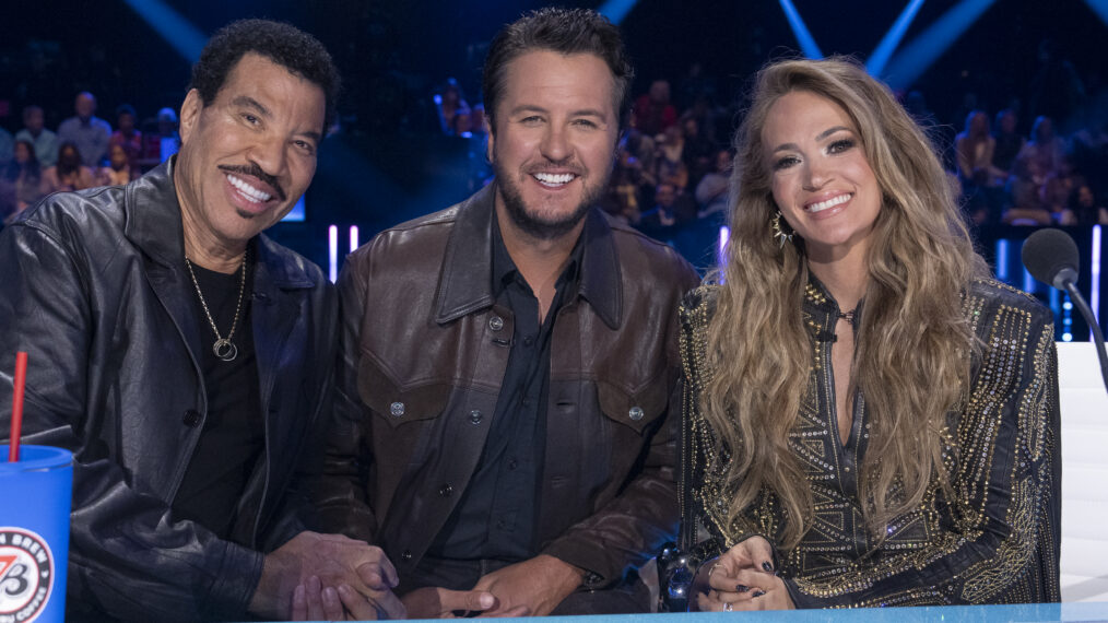 LIONEL RICHIE, LUKE BRYAN, CARRIE UNDERWOOD
