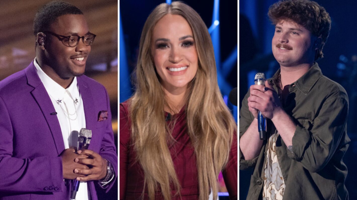 Carrie Underwood Reacts to Top 7 Eliminations of Brooks and Daniel