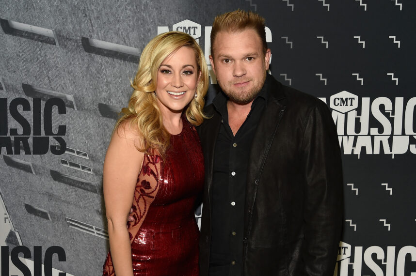 Kellie Pickler and Kyle Jacobs attend the 2017 CMT Music awards at the Music City Center