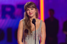Taylor Swift accepts the Pop Album of the Year award onstage at the 2026 iHeartRadio Music Awards at Dolby Theatre on March 26, 2026 in Los Angeles, California