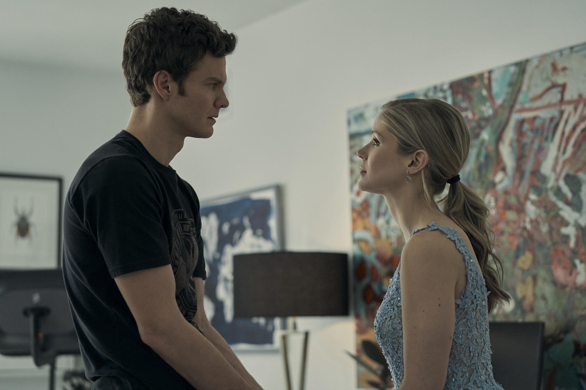 Jack Quaid (Hughie Campbell), Erin Moriarty (Annie January aka Starlight) in The Boys Season 4