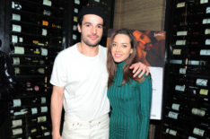 Christopher Abbott and Aubrey Plaza attend a private dinner during Sundance for 'Blackbear' hosted by RAND Luxury