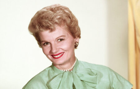 LOS ANGELES - JANUARY 1: Leave It To Beaver cast member Barbara Billingsley as June Cleaver. Image dated 1957.