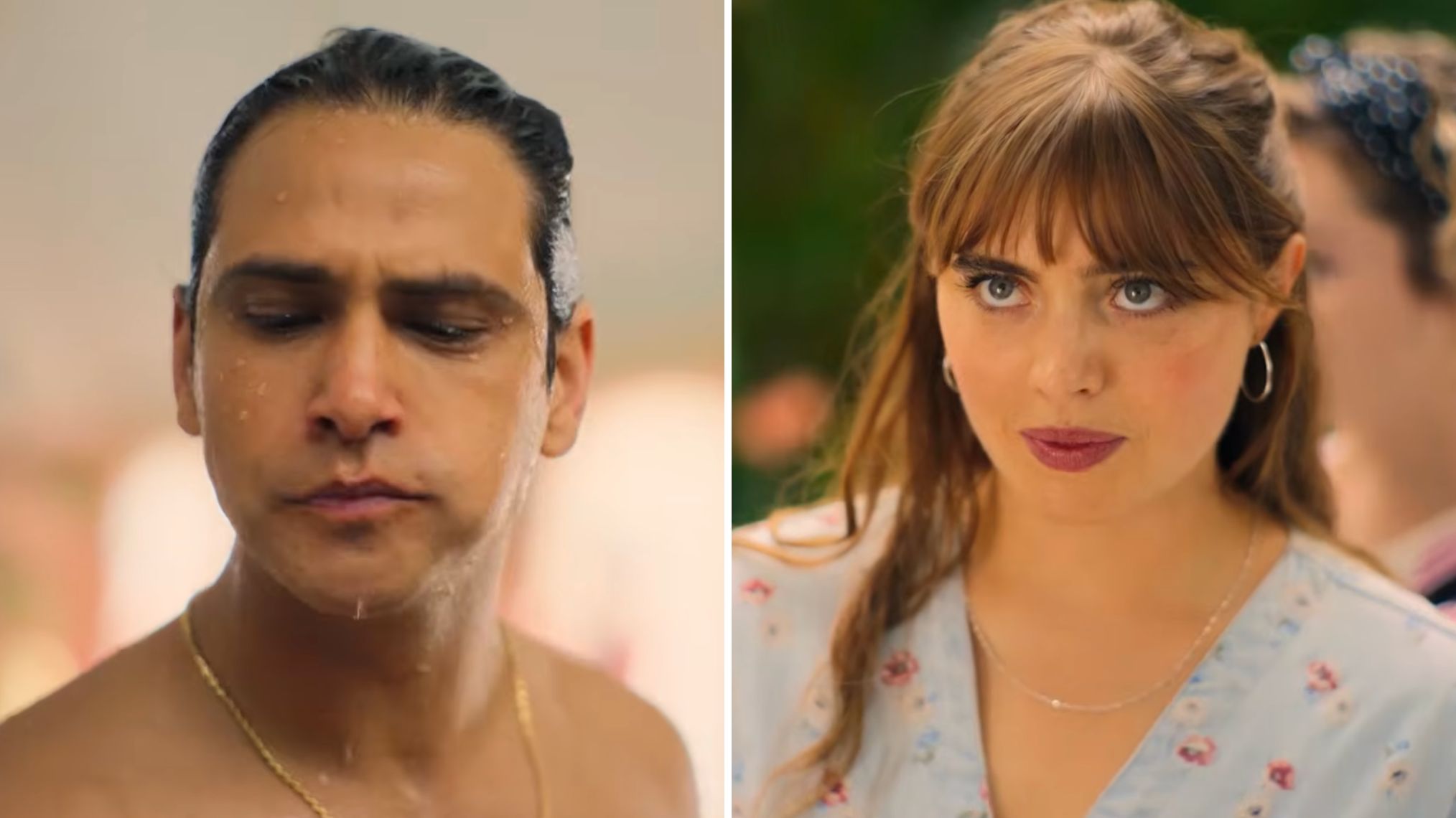 Luke Pasqualino and Bella Maclean in 'Rivals' Season 2