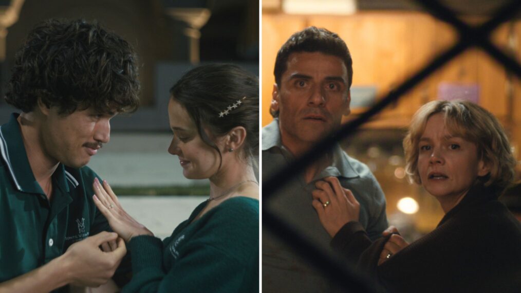 Charles Melton, Cailee Spaeny, Oscar Isaac, and Carey Mulligan in 'Beef' Season 2