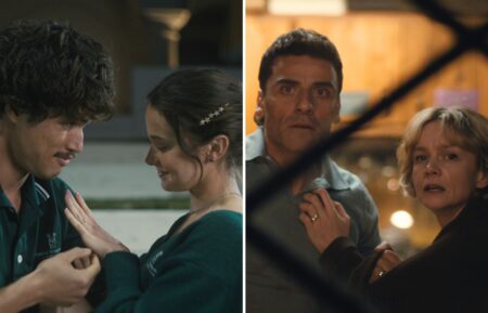 Charles Melton, Cailee Spaeny, Oscar Isaac, and Carey Mulligan in 'Beef' Season 2