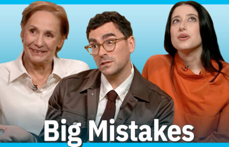 Laurie Metcalf, Dan Levy, and Taylor Ortega for 'Big Mistakes'