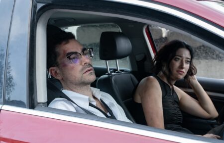 Dan Levy and Taylor Ortega in 'Big Mistakes'