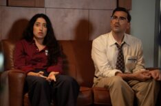 Taylor Ortega and Dan Levy in 'Big Mistakes'