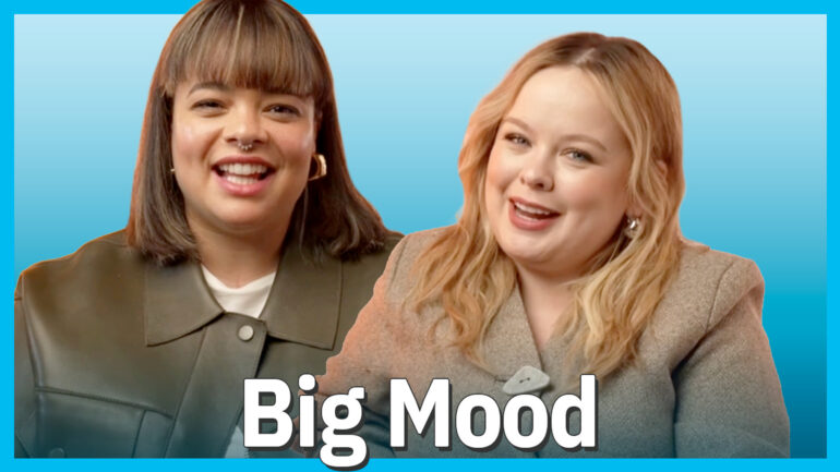 Lydia West and Nicola Coughlan in 'Big Mood' Season 2