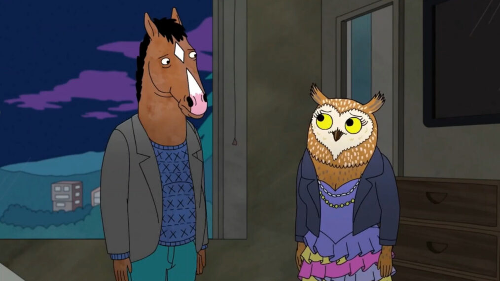 BoJack Horseman and Wanda Pierce in 'BoJack Horseman'