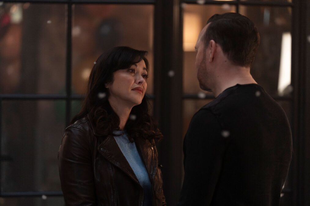 Marisa Ramirez and Donnie Wahlberg in 'Boston Blue' Season 1 Episode 15