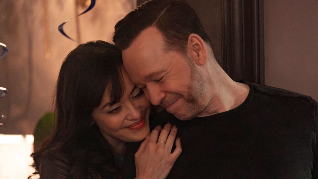 Marisa Ramirez and Donnie Wahlberg in 'Boston Blue' Season 1 Episode 15