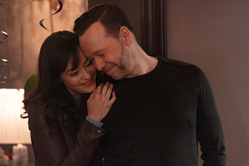 Marisa Ramirez and Donnie Wahlberg in 'Boston Blue' Season 1 Episode 15