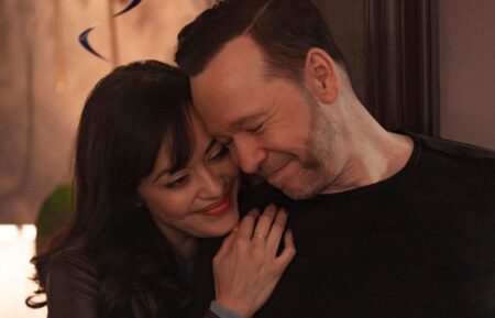 Marisa Ramirez and Donnie Wahlberg in 'Boston Blue' Season 1 Episode 15