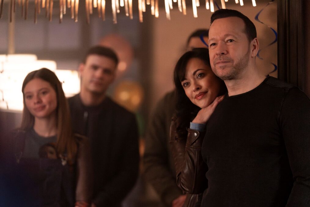 Marisa Ramirez and Donnie Wahlberg in 'Boston Blue' Season 1 Episode 15