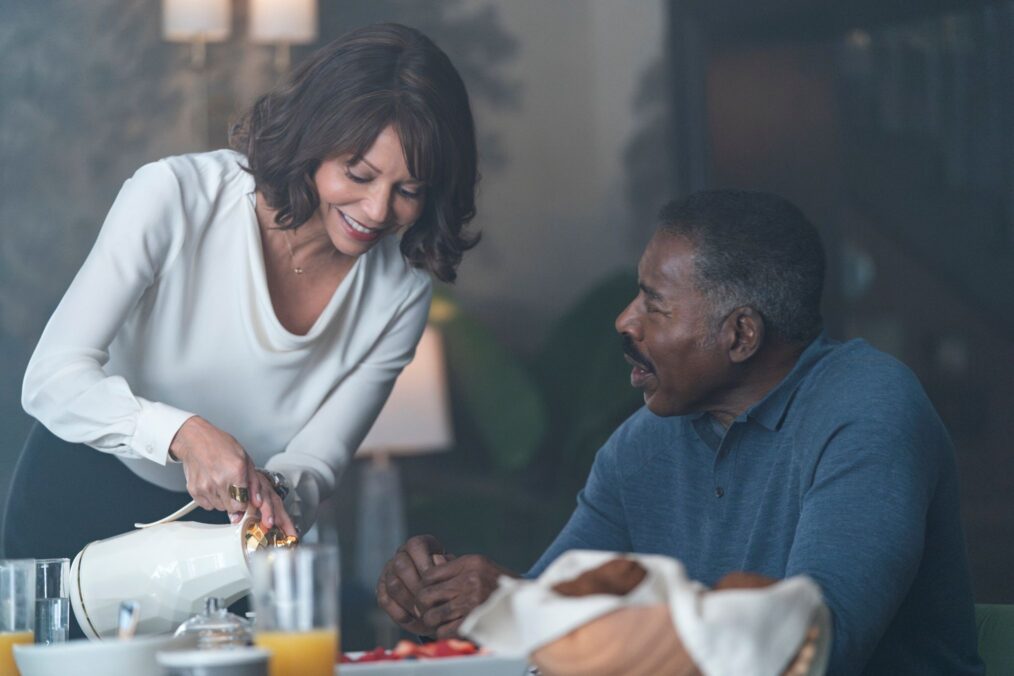 Gloria Reuben and Ernie Hudson in 'Boston Blue' Season 1 Episode 15